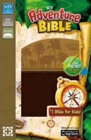 NIV-ADVENTURE BIBLE -LEATHER -CHOCOLATE/TOFEE