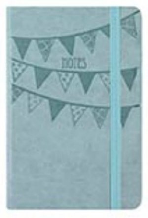 EasyNote A4 Soft Touch Notebook - Blue Pastels