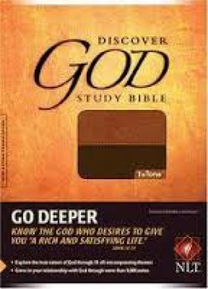 NLT-DISCOVER GOD STUDY BIBLE