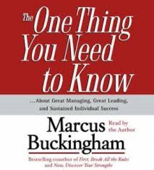 THE ONE THING YOU NEED TO KNOW (CD)