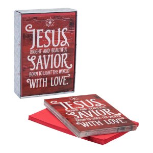 Card - Boxed - Jesus Bright and Beautiful