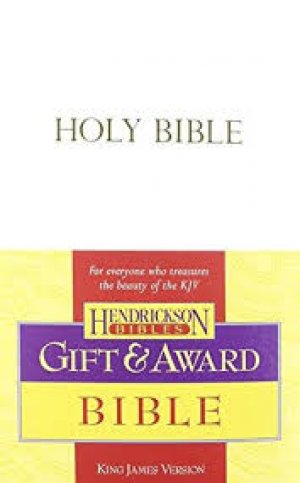 KJV Gift & Award Bible (White)