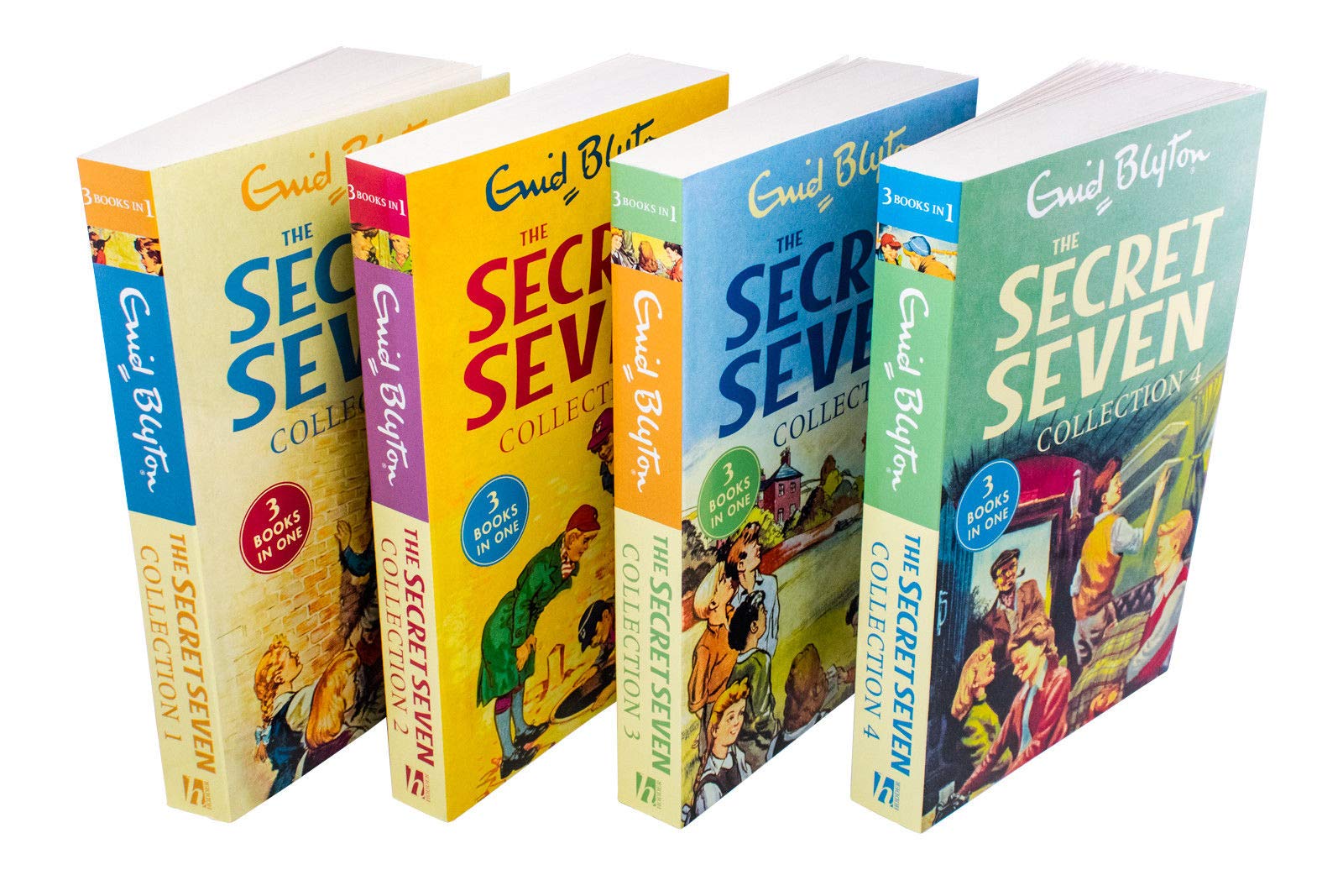 The Secret Seven 12 Story Collection in 4 Books