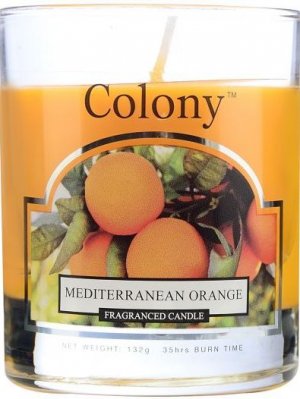 MEDITERRANEAN ORANGE CANDLE - UP TO 35 HRS