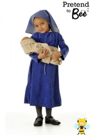 Mary Nativity - Kids Costume 3 - 5 years