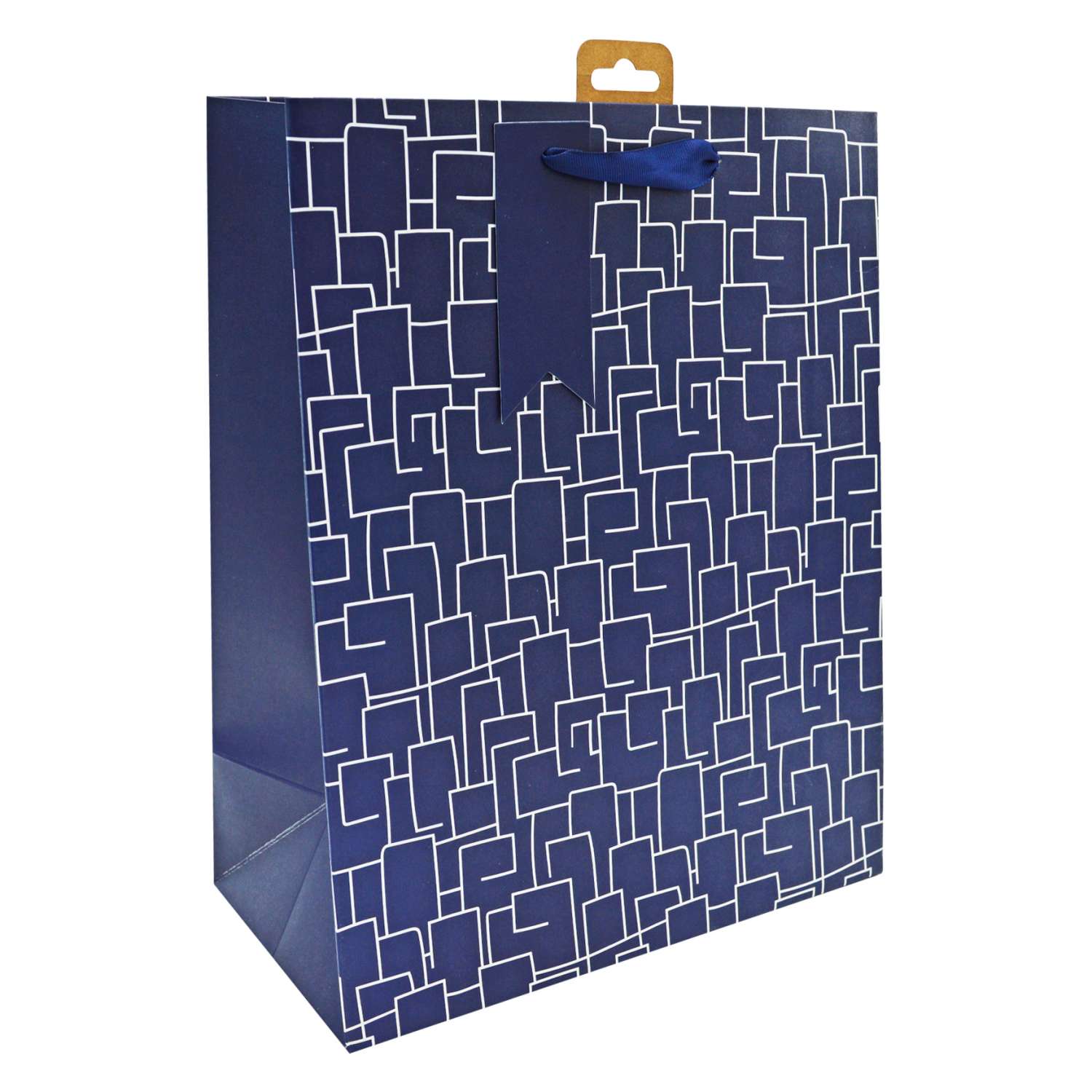 Large Gift Bag - Block Abstract