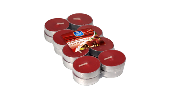 16 TEA LIGHTS: APPLE & CINNAMON