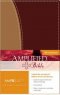 AMPLIFIED BIBLE-TAN/BURGUNDY