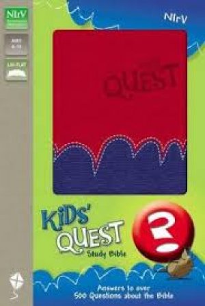 NIRV-KIDS QUEST STUDY RED/.