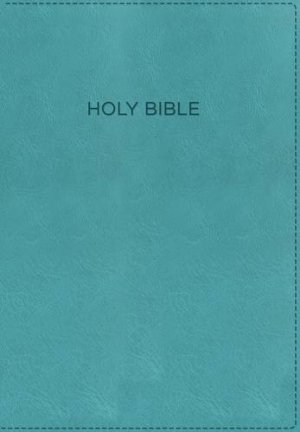 KJV, The Foundation Study Bible, Imitation Leather, Turquoise, Red Letter Edition