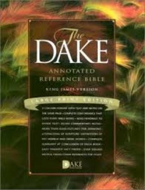 KJV-DAKE REF.BIBLE-LP BURG-IND