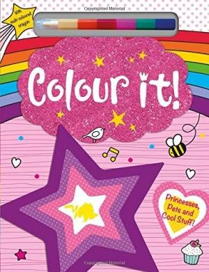 Color It! With Multi-Coloured Crayon