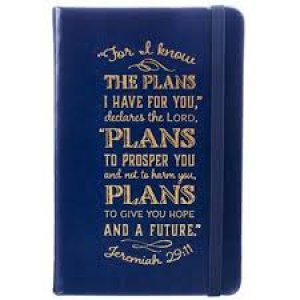 FOR I KNOW THE PLAN I HAVE FOR YOU (JOURNAL. BLUE)