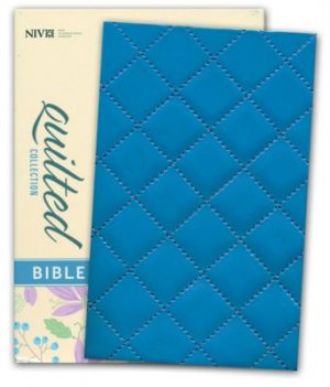 NIV QUILTED BIBLE BLUEBERRY