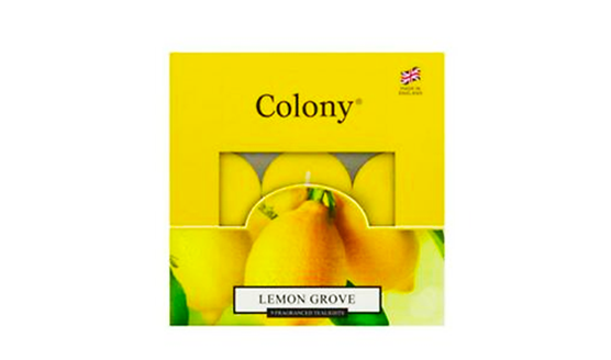 COLONY: LEMON GROVE (9 FRAGRANCED TEALIGHTS)