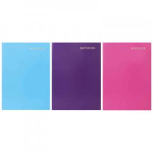 A4 LEATHERETTE NOTEBOOK (BLUE)
