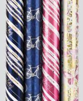 GIFTWRAP-1.5M MALE/FEMALE FOIL