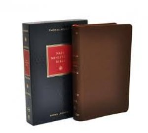 NKJV - MINISTER'S BIBLE-BROWN