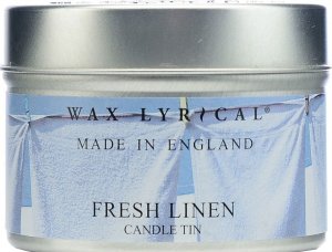 FRESH LINEN FRAGRANCE CANDLE - UP TO 20 HRS