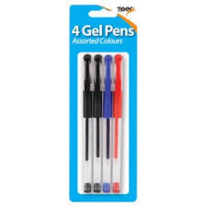 4 GEL PENS