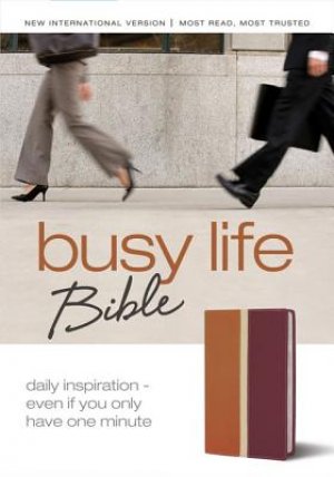 NIV Compact Thinline Bible, Busy Life's Edition