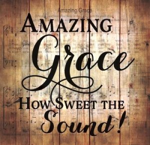 AMAZING GRACE(25" x 24" x 1")