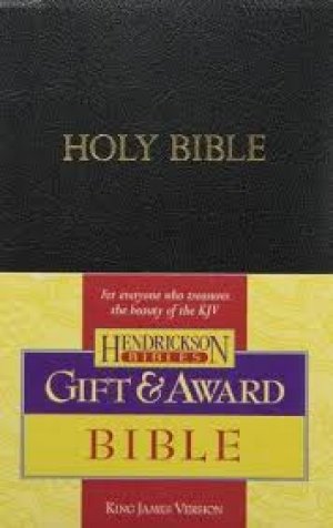 The Holy Bible: King James Version, Black, Imitation Leather, Gift & Award