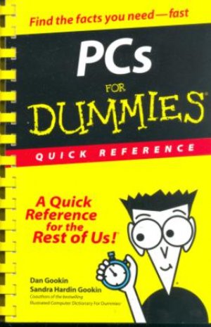 PCs FOR DUMMIES, PAPER COVER