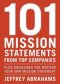 101 MISSION STATEMENTS