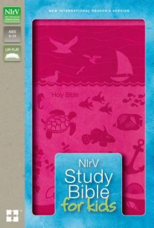 NIRV-STUDY BIBLE FOR KIDS PINK