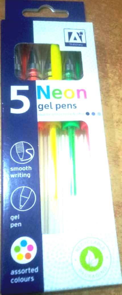 ST-5 NEON GEL PENS