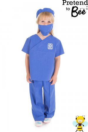 MEDIC OR DOCTOR'S KIDS COSTUME (3-5 YEARS)