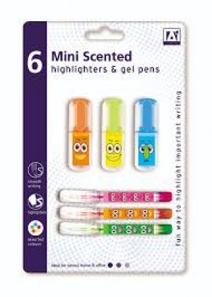 MINI SCENTED HIGHLIGHTERS & GEL PENS