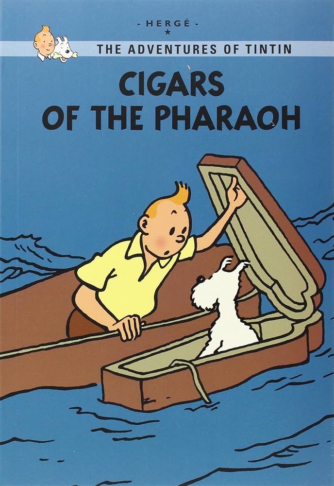 TINTIN- CIGARS OF THE PHARAOH