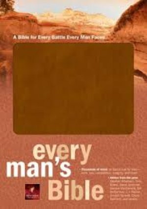 NLT-EVERY MAN'S BIBLE-TAN