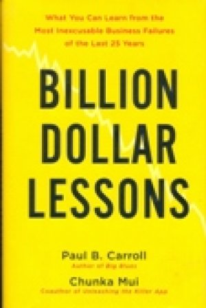 BILLION DOLLAR LESSONS,HARDCOVER