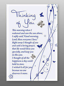 THINKING OF YOU