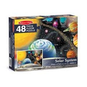 SOLAR SYSTEM 48 PIECE FLOOR PUZZLE