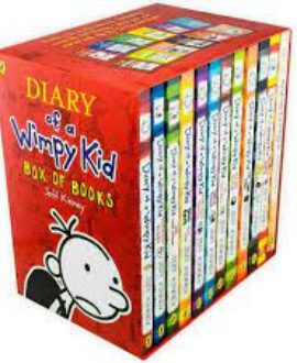DIARY OF A WIMPY KID-12 BOOKS