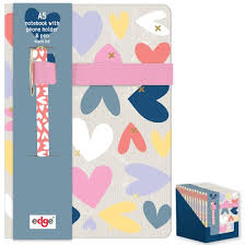A5 NOTEBOOKS PEN HOLDER  CROSS MY HEART