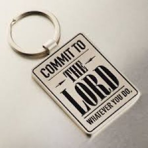 COMMIT TO THE LORD (KEY HOLDER)