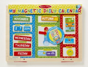 My First Daily Magnetic Calendar-ages 3+