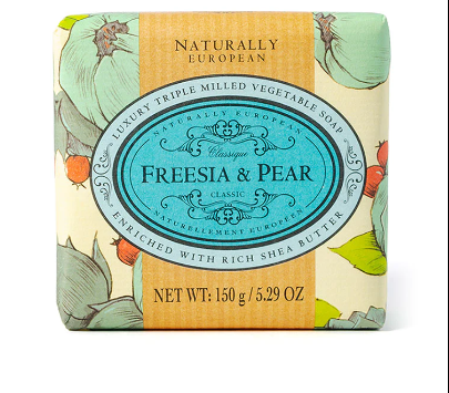 FRESSIA & PEAR LUXURY SOAP