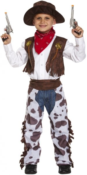 COWBOY CHILD'S COSTUME (7-9 YEARS)