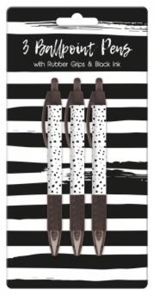 3PH RETRACT PENS - SPOT/STRIPES