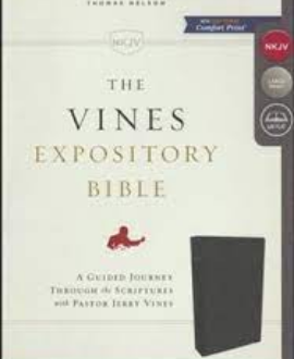 VINES EXPOSITORY BIBLE