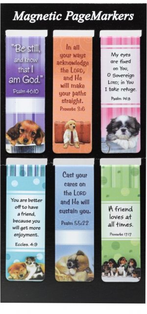 Puppies Magnetic PageMarkers