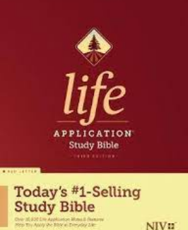 LIFE APPLICATION STUDY BIBLE.