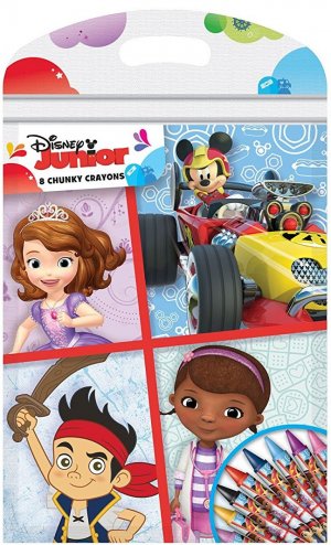 Disney Junior: 8 CHUNKY CRAYONS