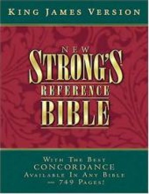 KJV-NEW STRONG'S REF BIBLE-H/C